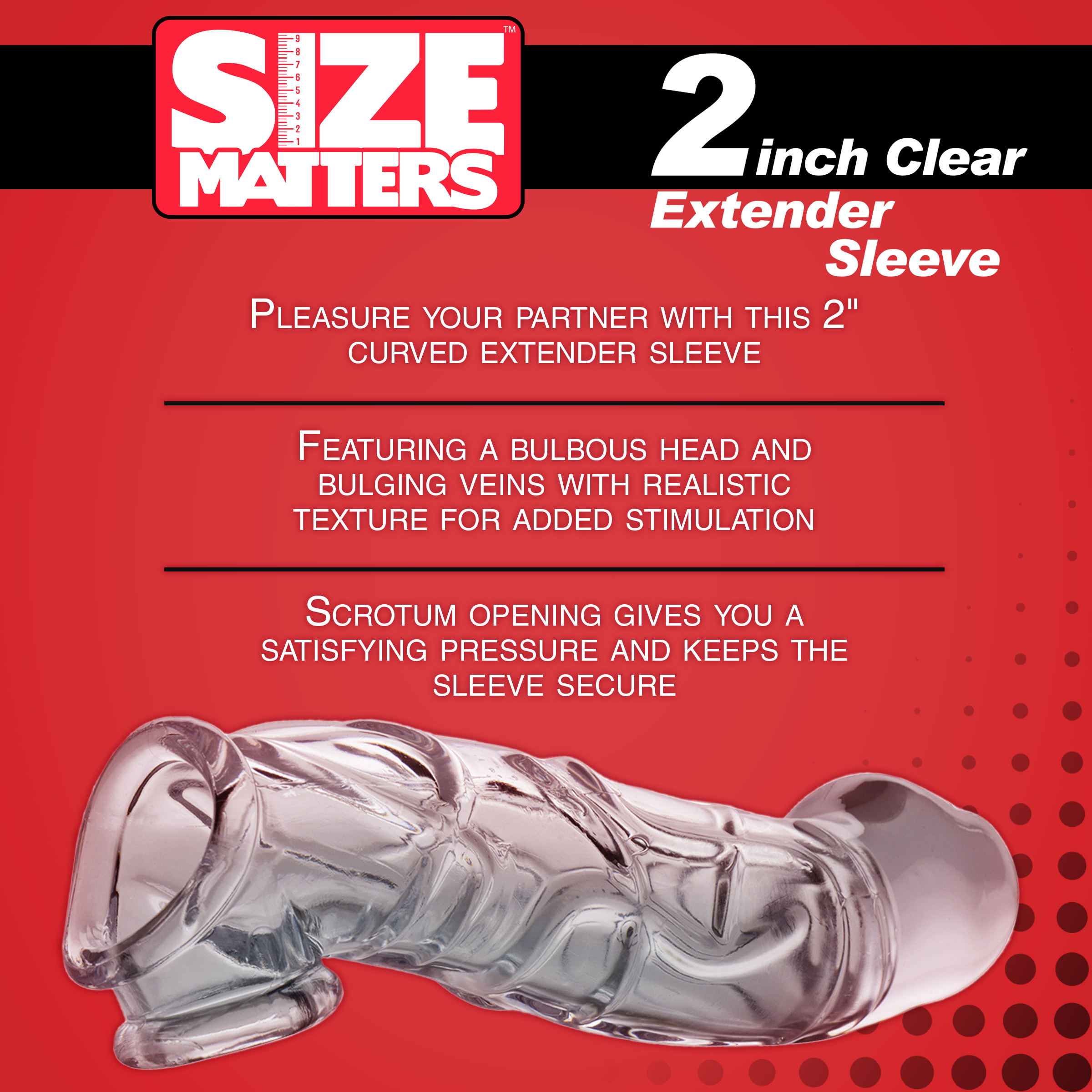 2 Inch Clear Extender Sleeve