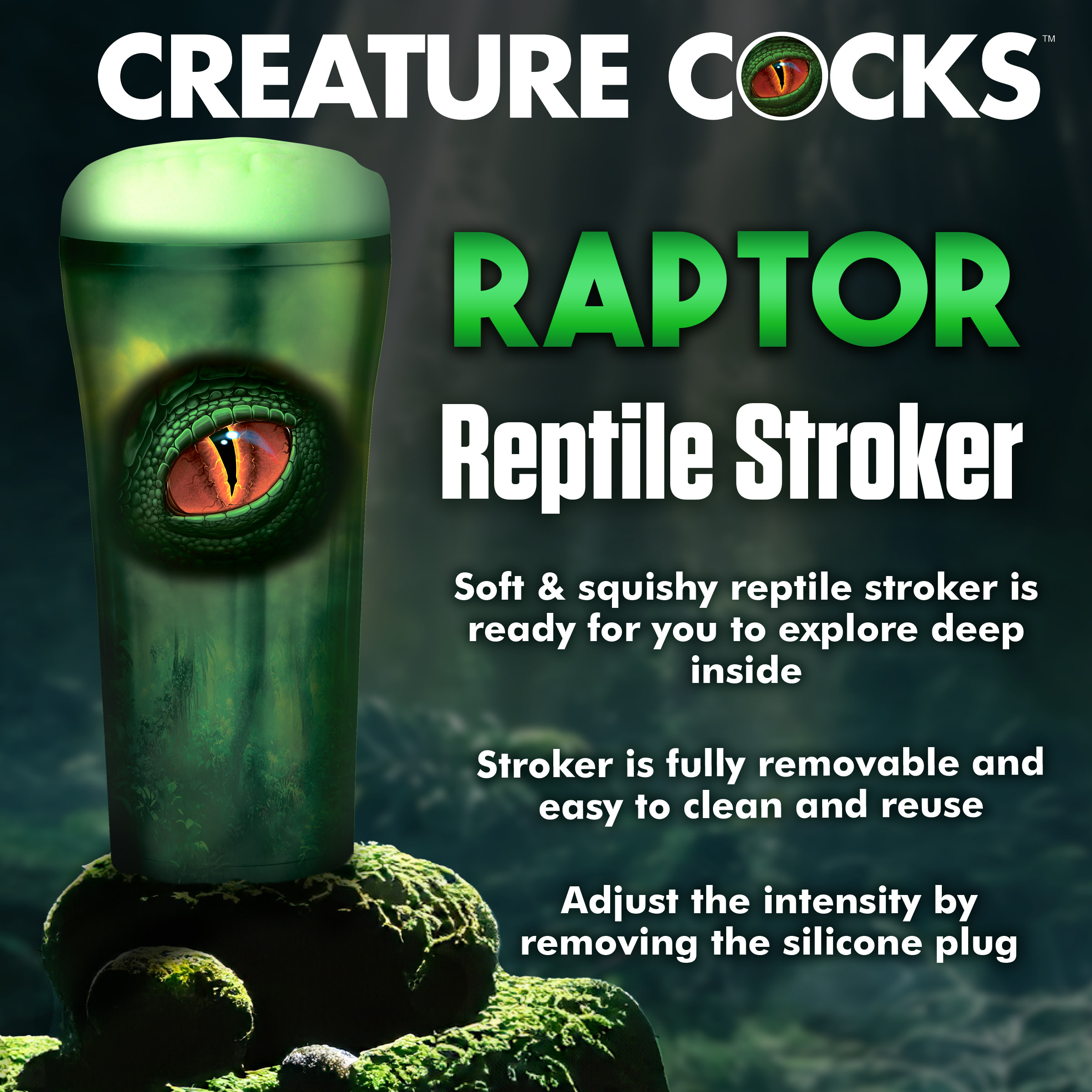 Raptor Reptile Stroker