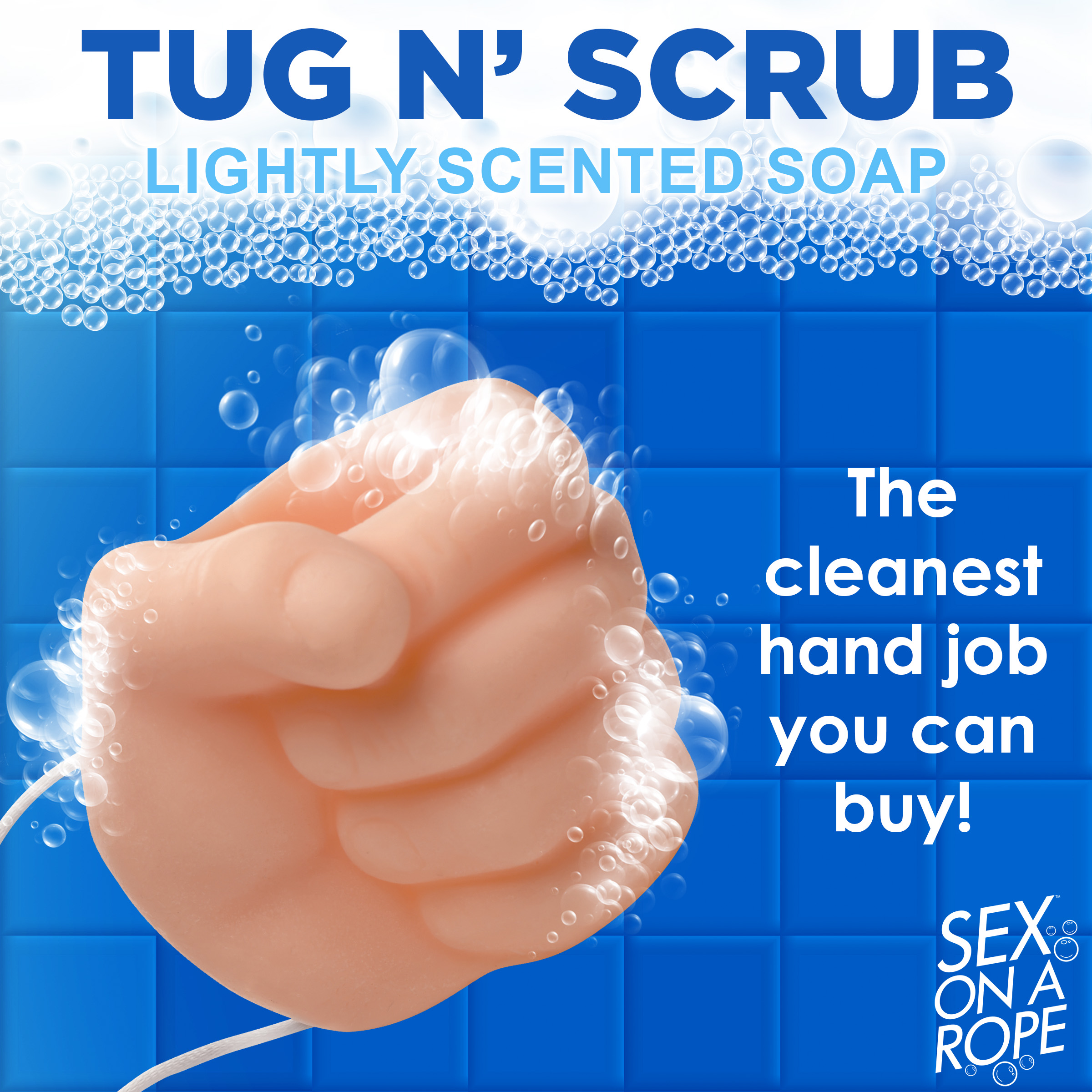 Tug N Scrub Soap On A Rope