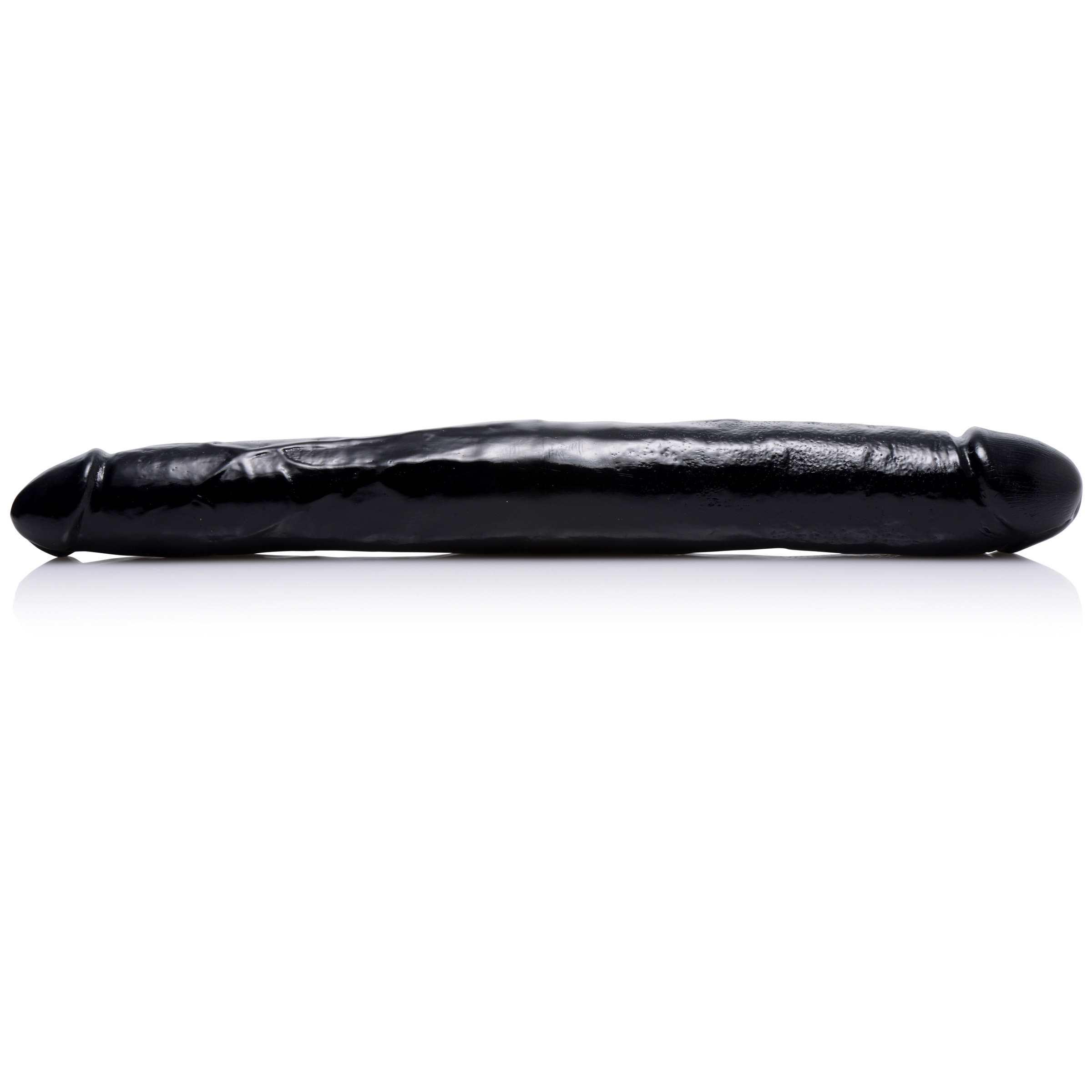 Realistic 17.5 Inch Double Dong – Black