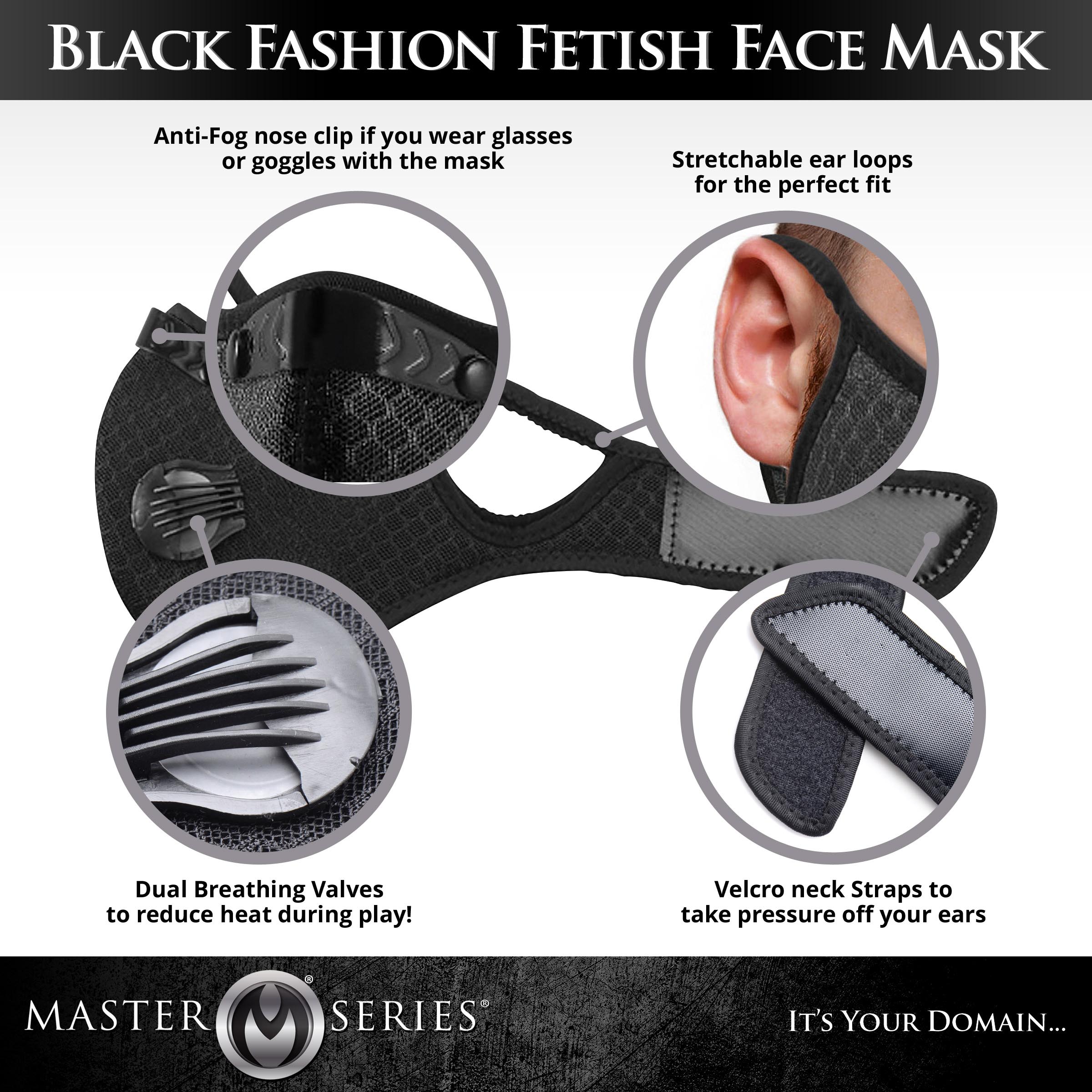 Fetish Fashion Face Mask