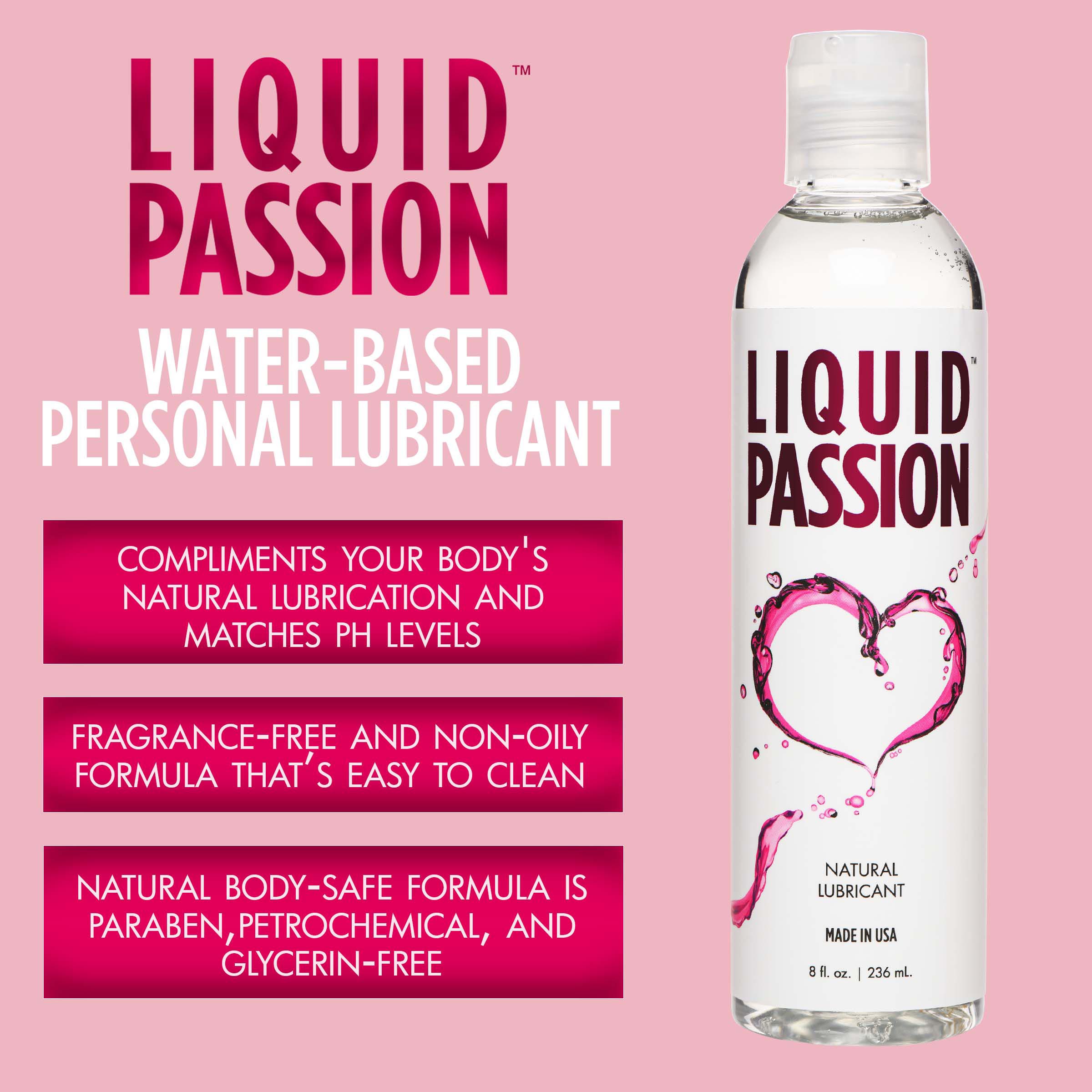 Liquid Passion Natural Lubricant – 8oz